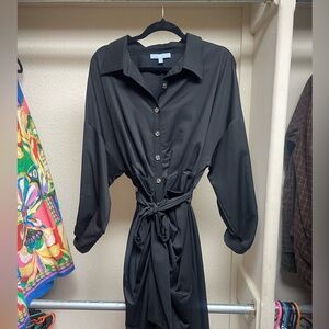 Antonio Melani Roxanne Point Collar Long Sleeve dress